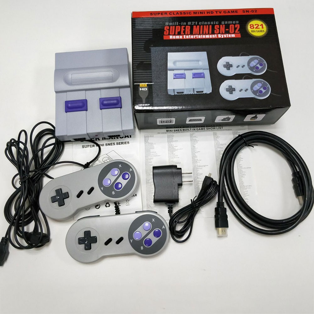 Game Sn 20 MIL JOGOS, 2 controles SEM FIO, PS1, N64, SNES, Fliperama,  Atari, MD e muito mais. Processador ultra rápido - Sn Games 10