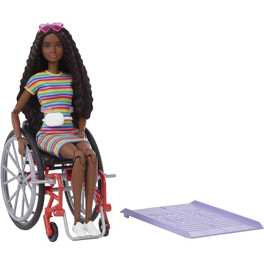 Barbie Fashionista - Cadeirante Negra - Mattel