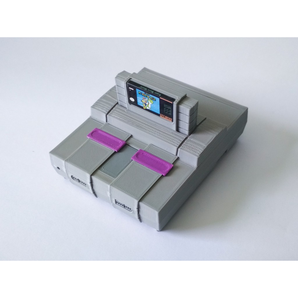 Case Super Nintendo Mini snes mini para Raspberry pi 3B, 3B+ e 2 com sistema fecha fácil