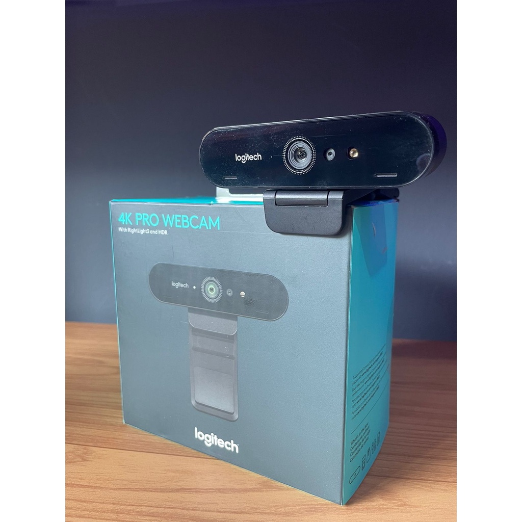 Logitech Brio 4K Pro Webcam | Shopee Brasil