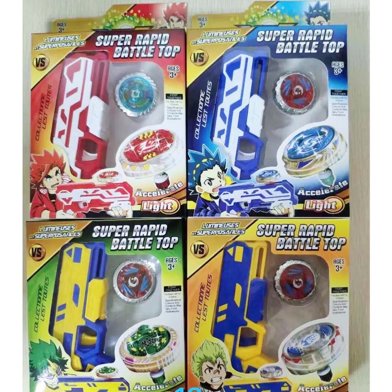 Super Beyblade Média JR Toys com Lançador - Doce Lar Braga