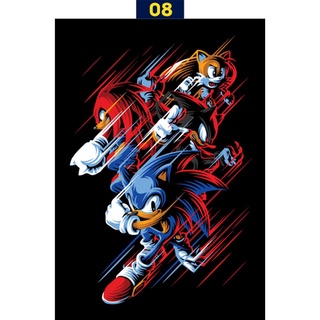 Placa Decorativa - Sonic Mod. 02