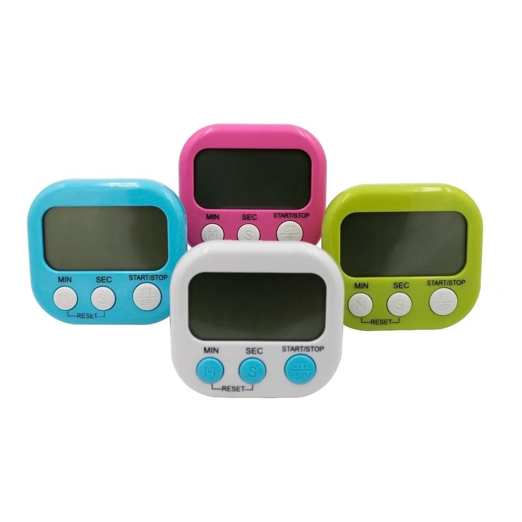 Temporizador Timer Relogio Lcd Digital Cozinha Despertador Cronometro Contagem regressiva | Shopee Brasil