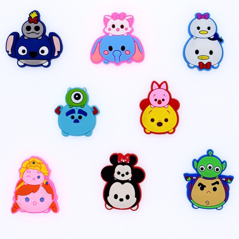 Disney-Kawaii Cartoon Stickers para Crianças, Tsum Tsum, Bonito
