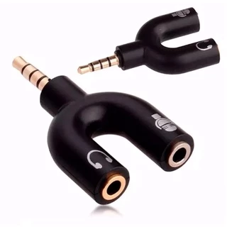 Cabo Adaptador Y Plug P3 X P2 Fone Headset Microfone Xbox Ps4 A25 E Notebook Pc Celular