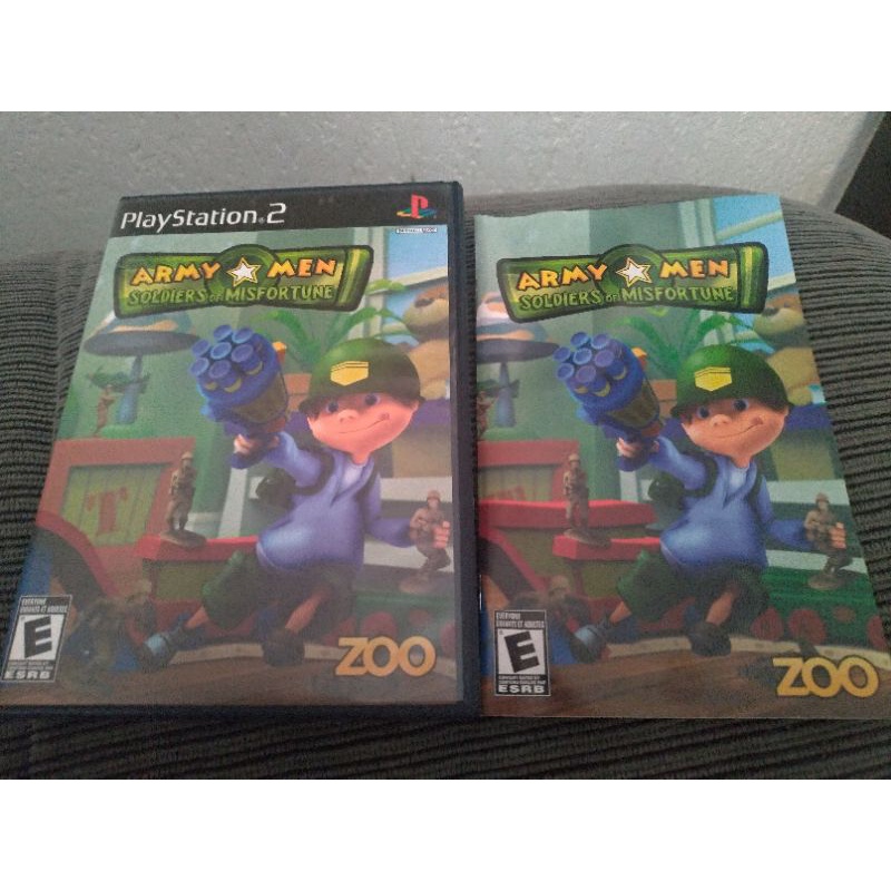 Jogo Army Men: Soldiers of Misfortune - PS2