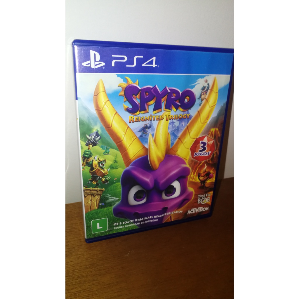 Jogo Xbox One Spyro Reignited Trilogy Activision em Promoção na Americanas