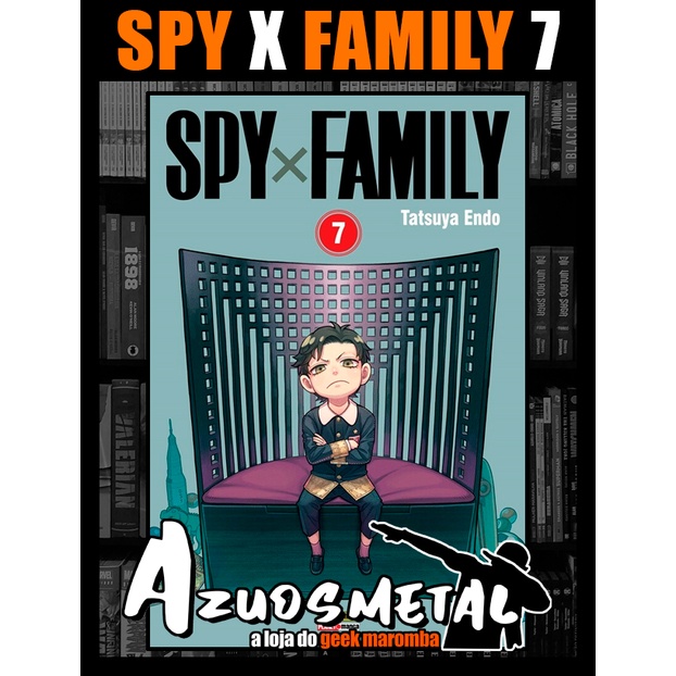 Mangá Spy X Family Vol. 7 (Panini, Lacrado) - NihonToys