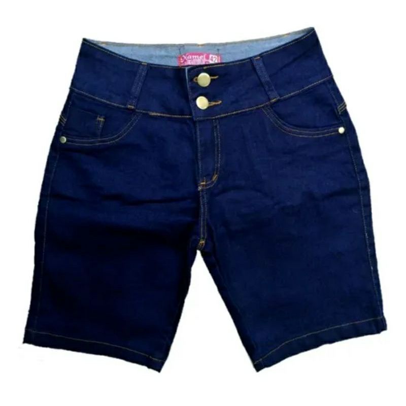 Short best sale jeans comprido