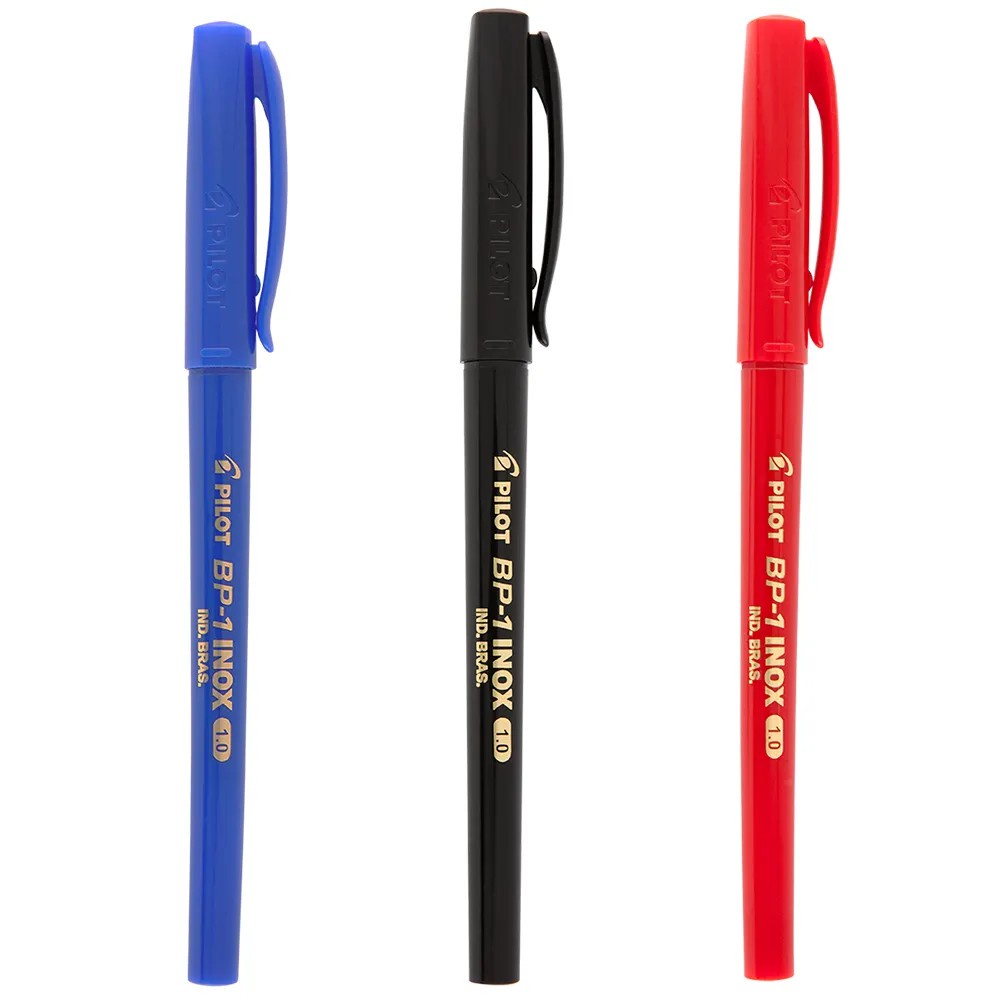 Caneta Pilot Bp-1 Inox 1.0