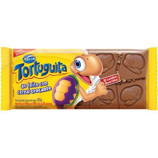 Chocolate Tortuguita Ao Leite Crocante 100G | Shopee Brasil