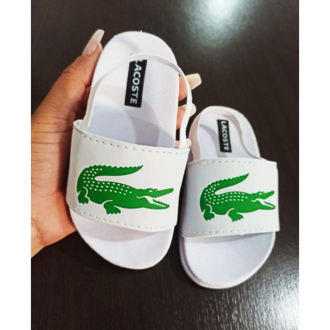 Baby lacoste sliders online