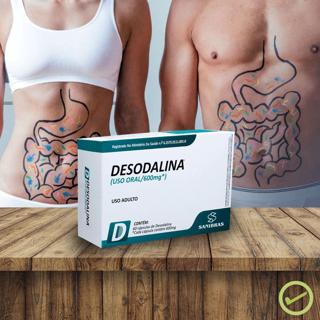 DESODALINA - USO ORAL/600MG