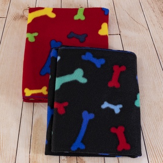 COMBO 2 PEÇAS MANTA COBERTOR PET SOFT ESTAMPADA PARA GATO E CACHORRO - VERMELHO E PRETO - 80X70 - ENVIO IMEDIATO.