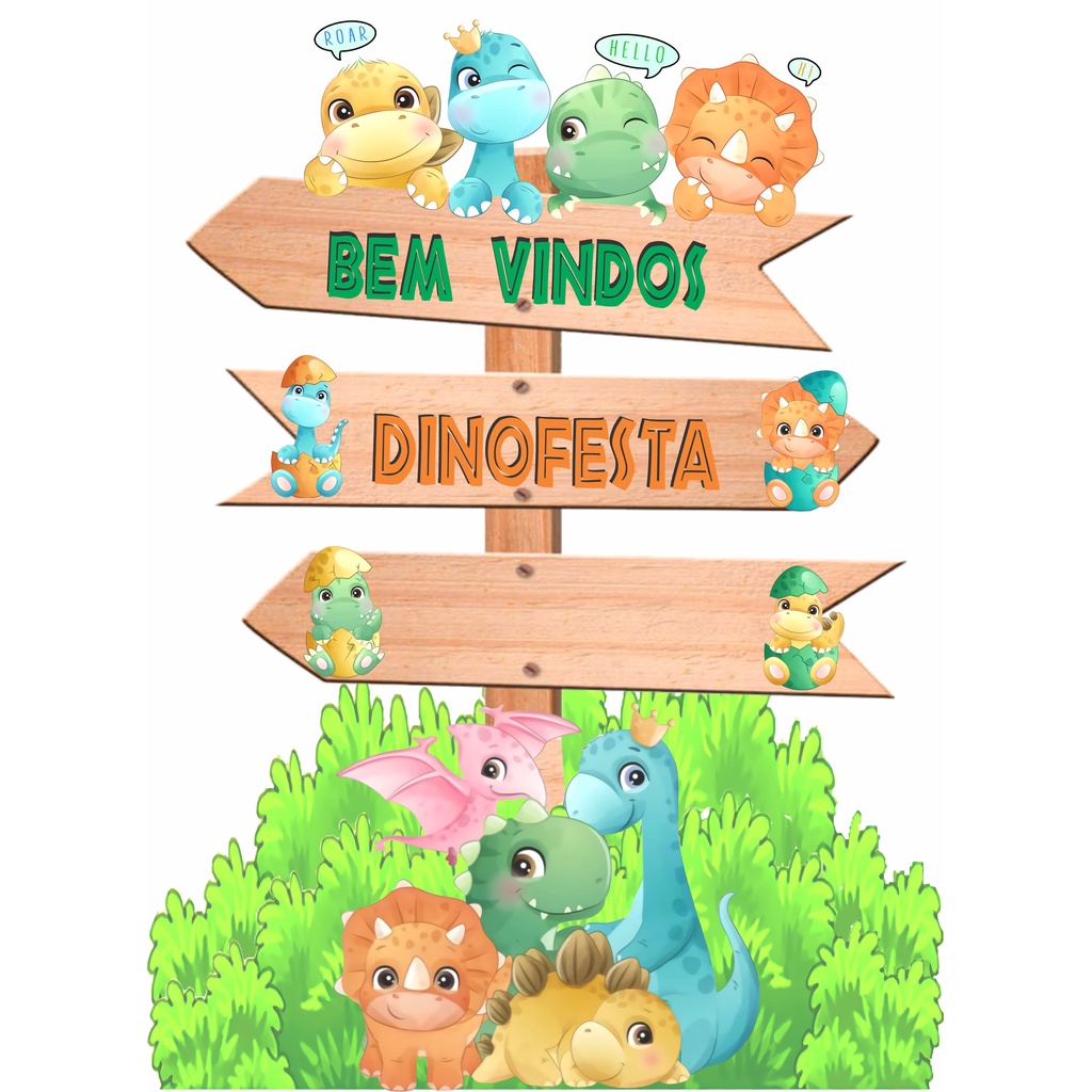 Dino e Dina Dinossauros: Chocando Ovo - Desenho animado com dinossauro.  desenho infantil 