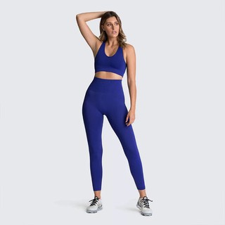 Uma Roupa Esportiva Feminina Sem Costura Para Corrida