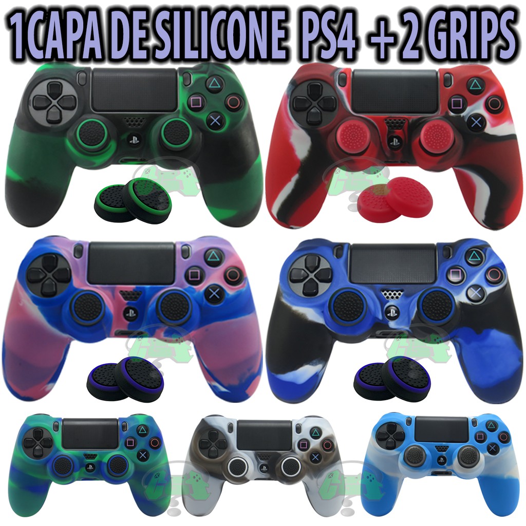 Dualshock 4 controller clearance grips