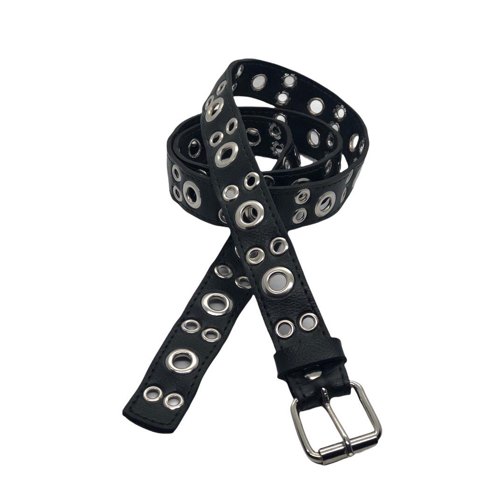 Cinto Feminino / Masculino Unissex Punk Rock , Couro Sintético 51 / 45 - Sol