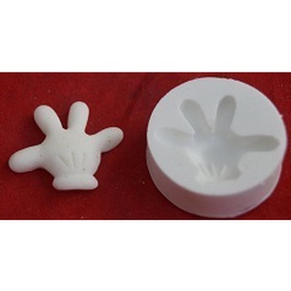 Molde de silicone Mão do Mickey para confeitaria ou biscuit - (2,3cm) Promoção