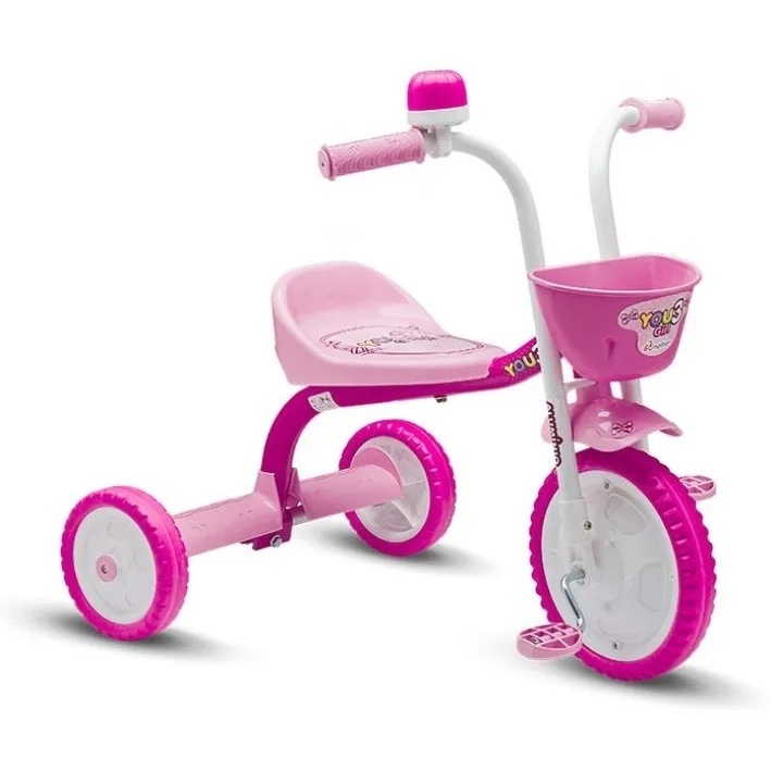 Bicicleta Triciclo Infantil Velotrol Motoca Menina Nathor You 3 Girl ...