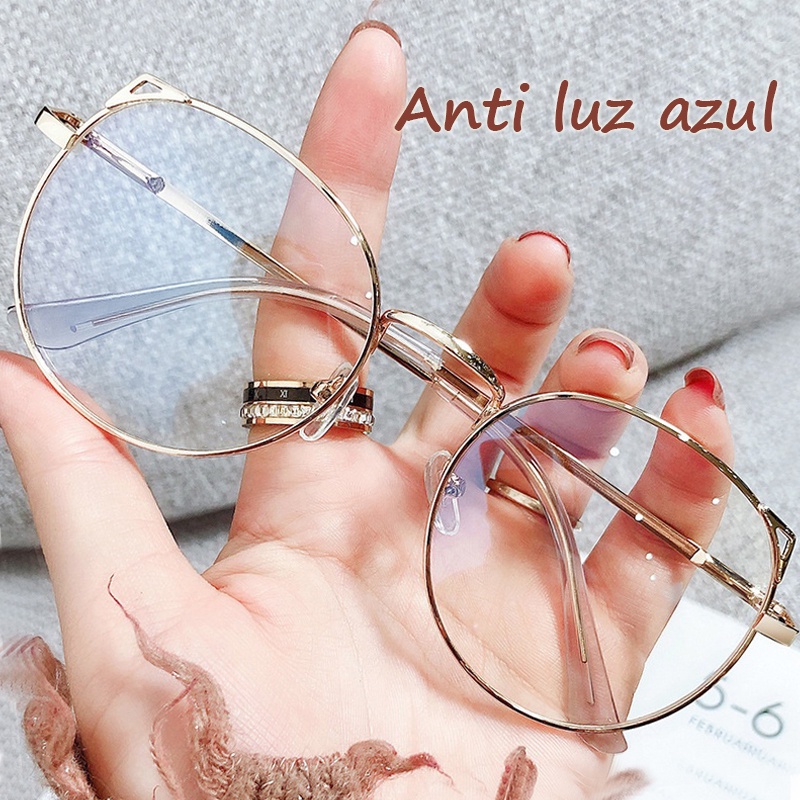 Oculos Anti-luz Azul Computador Descanso Bloq Raio Azul Feminino