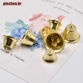10pcs Sinos De Metal Pequenos Sinos Para Decoração De Árvore De Natal