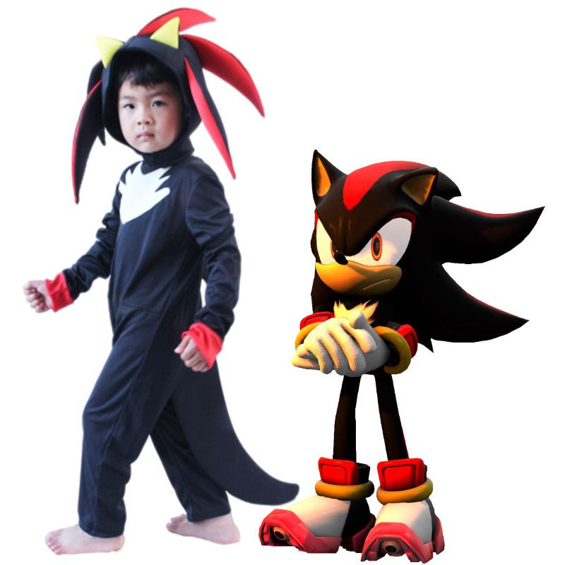Sonic Dos Desenhos Animados Do Dia Das Crianças Menino cosplay