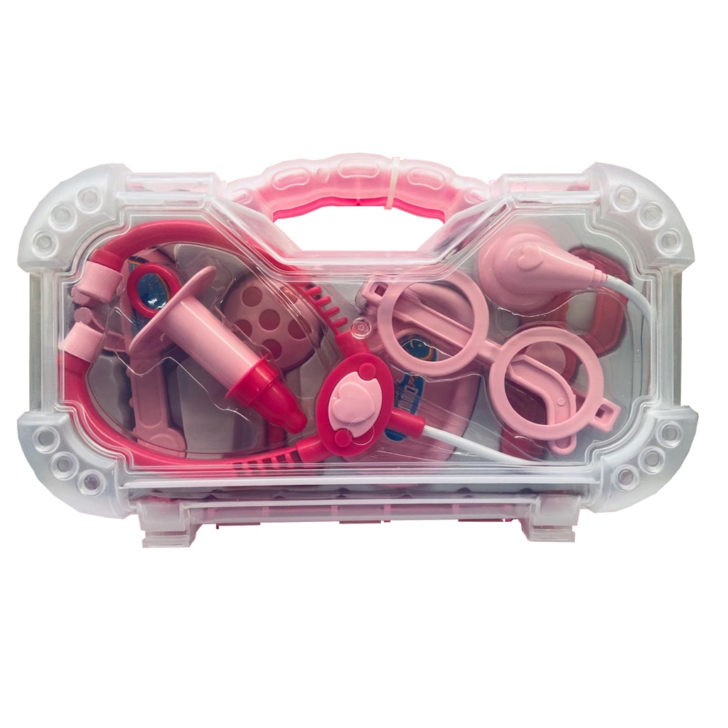 Maleta Medica Infantil Mini Doutor Dia Das Crianças Rosa