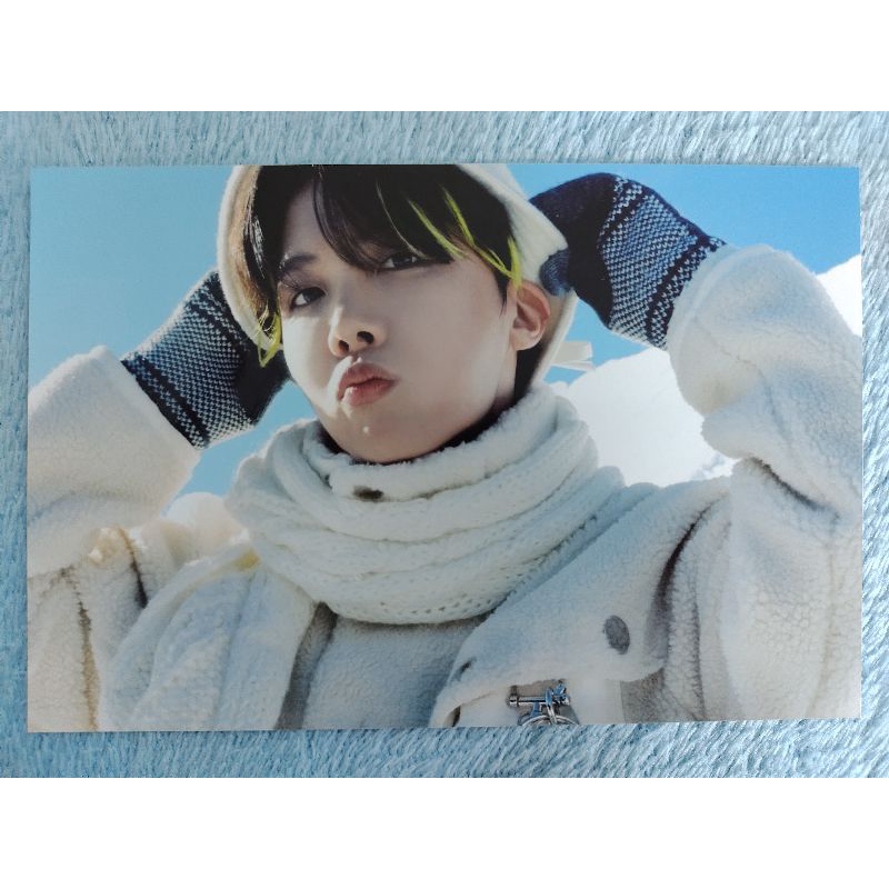 BTS Winter Package 2021 4x6 Photo j-hope Oficial (LEIA A DESCRIÇÃO