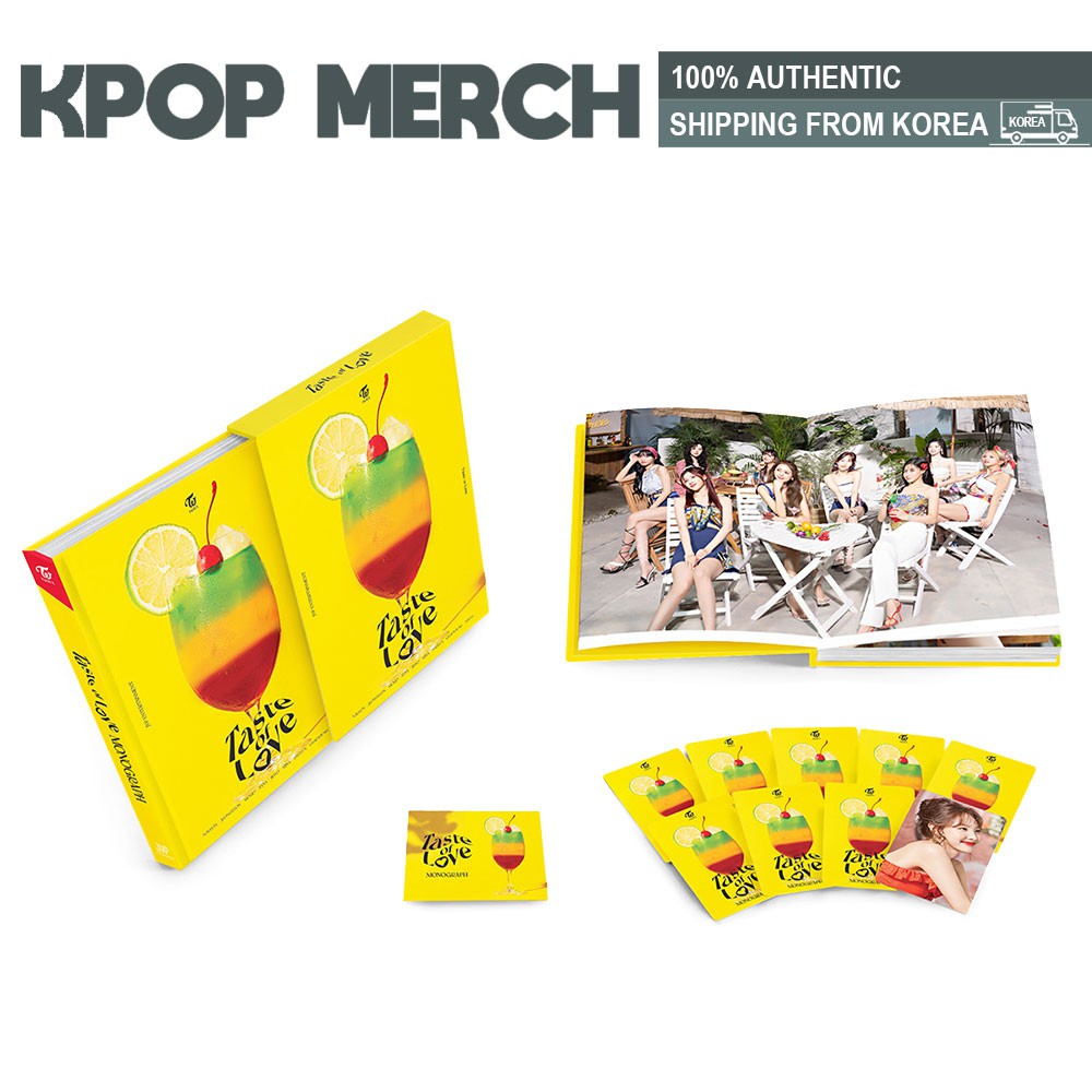 Twice Taste Of Love Monograph TWICE/TASTE OF LOVE/MONOGRAPH