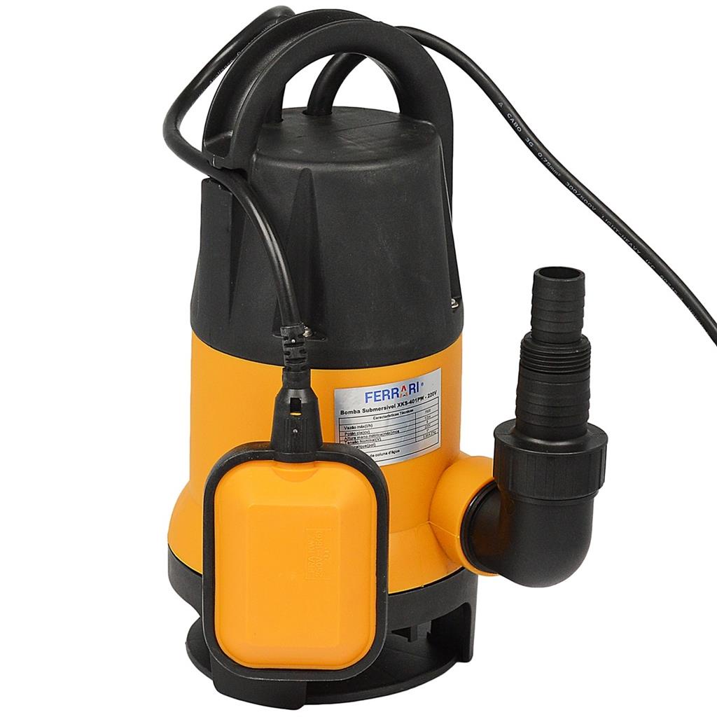 Bomba DAgua Submersivel Para Agua Turva 1/2CV XKS-401PW A