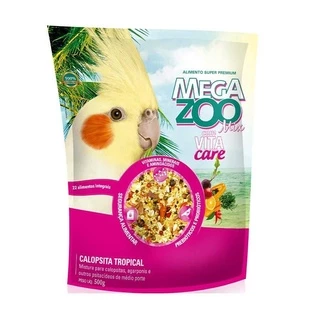 Ração Megazoo Mix Calopsitas Tropical 500G