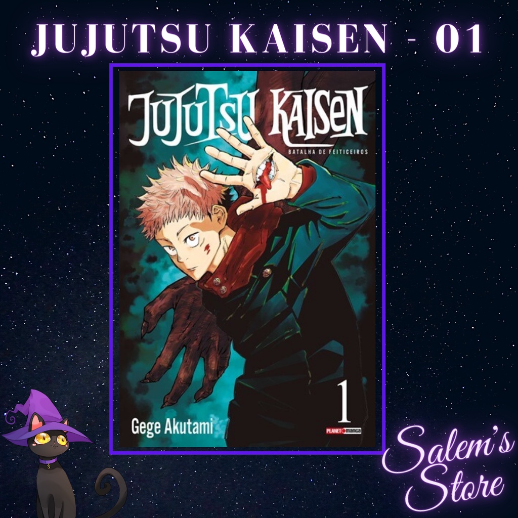 Jujutsu Kaisen - Batalha De Feiticeiros - 01 | Shopee Brasil