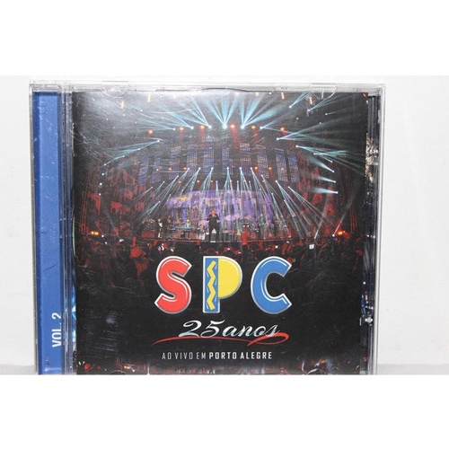 Dvd Spc Só Pra Contrariar 25 Anos Ao Vivo Em Poa