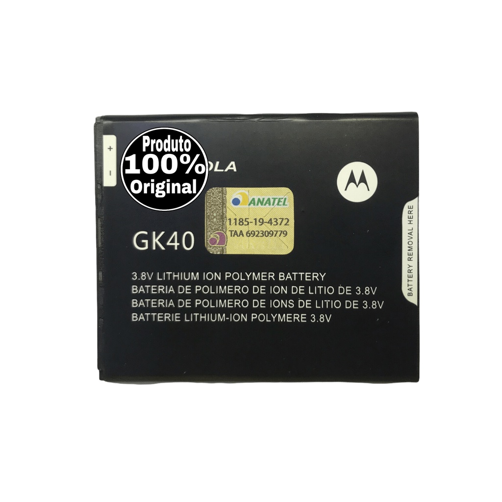 Bateria Original Nacional GK40 Compatível com Moto G5