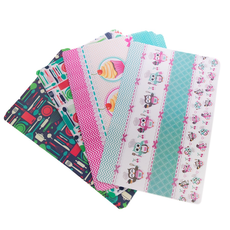 Jogo Americano Kit C/ 6 Pecas 42x27cm Retangular Cozinha