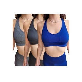 Kit 3 Top Suplex Fitness Academia Sem Bojo