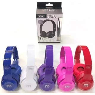 Fone De Ouvido Headset Com Fio P2 3.5mm Knup - Kp-429 Branco