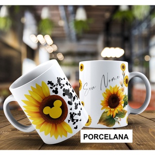 CANECA PERSONALIZADA GIRASSOL MODELO MICKEY