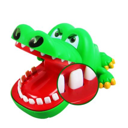 Jogo de Mesa Hasbro Crocodilo No Dentista