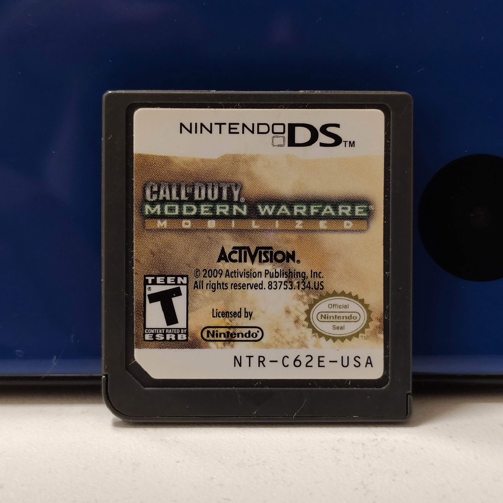 Call Of Duty: Modern Warfare Mobilized Nintendo Ds Original Sem Capa ...