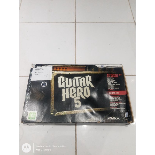 Guitarra original Guitar Hero ps3 Shopee Brasil