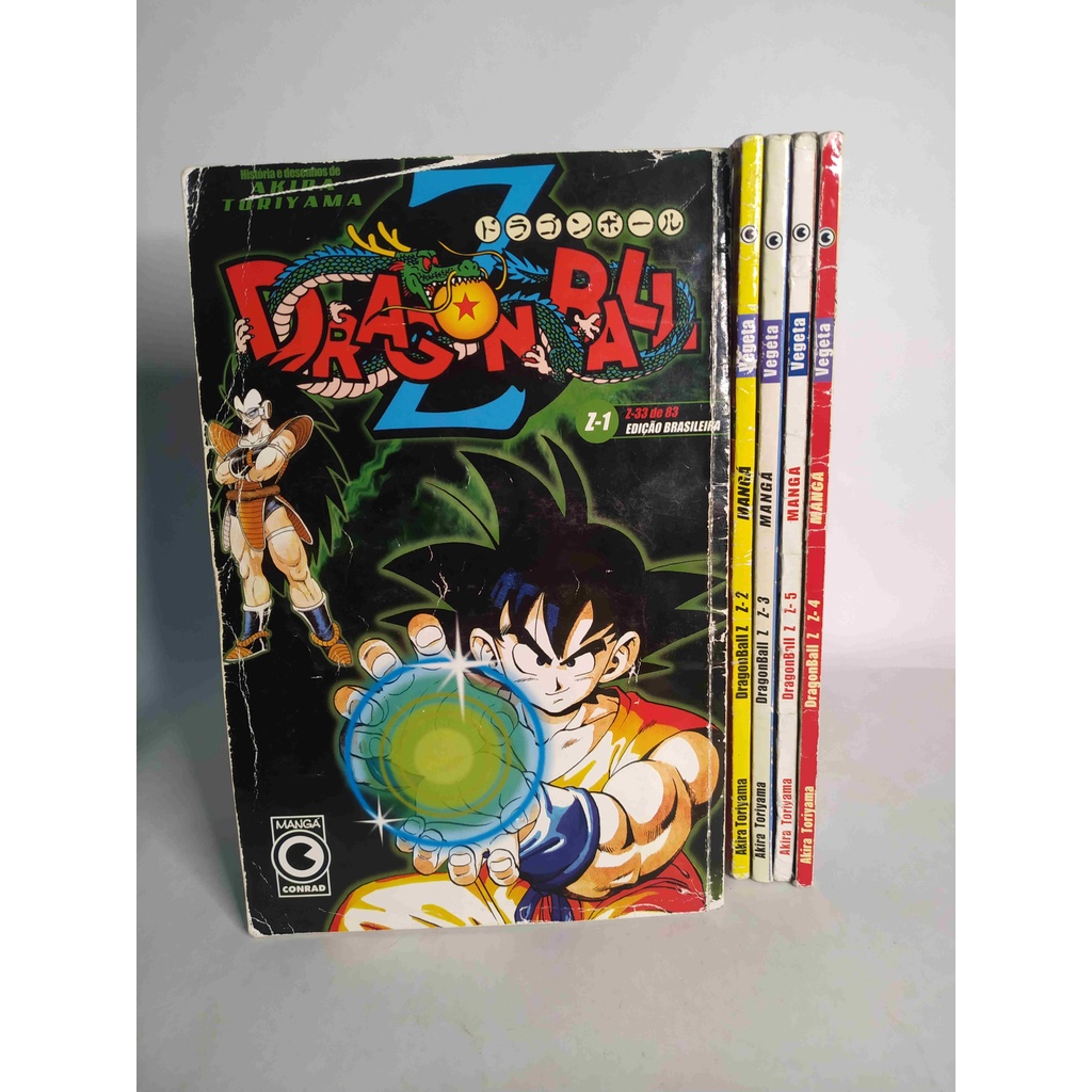 Mangá Dragon Ball Z 1 - Editora Conrad, Mangá