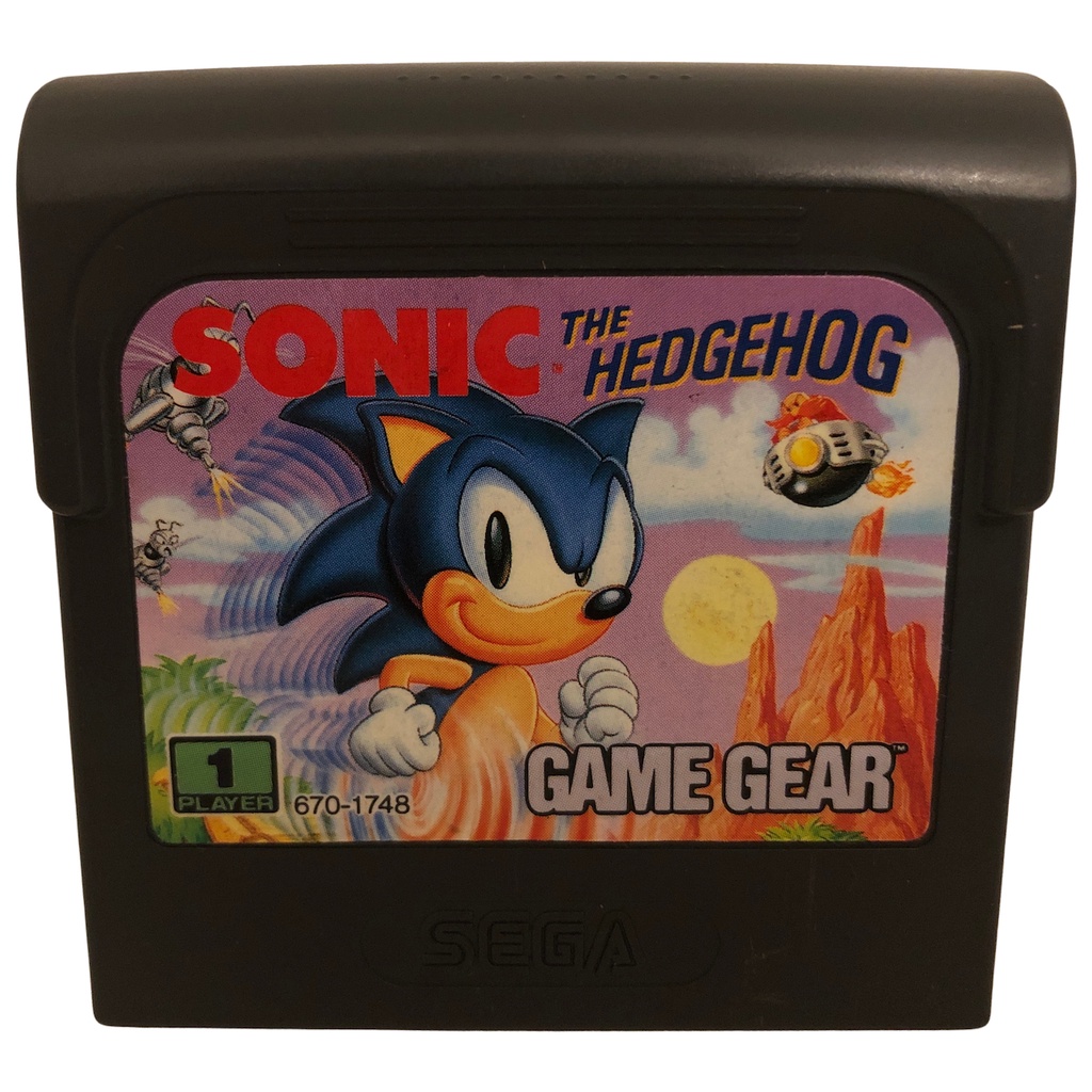 Jogo Game Gear Original Sonic The Hedgehog Shopee Brasil