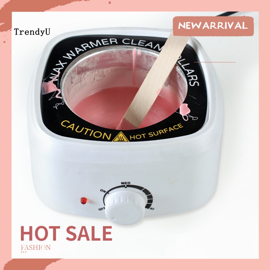 TRD Máquina Derretimento De Cera Com Anel Anti-Embaçamento De Plástico/Almofada De Proteção Para Limpeza De Casa