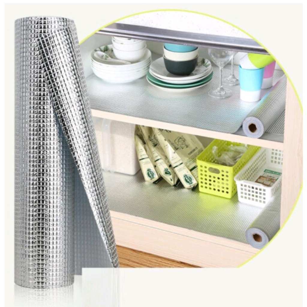 Rolo de Toalha de Plástico EVA Forro Impermeável para Gavetas e Superficeis