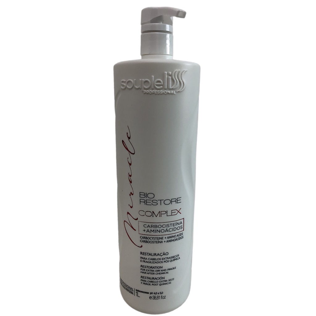 Miracle Bio Restore Complex Restauração Para Cabelos Extrassecos ...