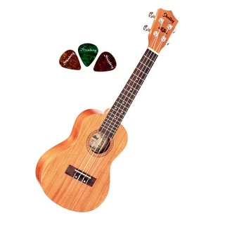 Ukulele Acústico Shelby Su23m Concerto Mogno Fosco + Brinde SU23 M