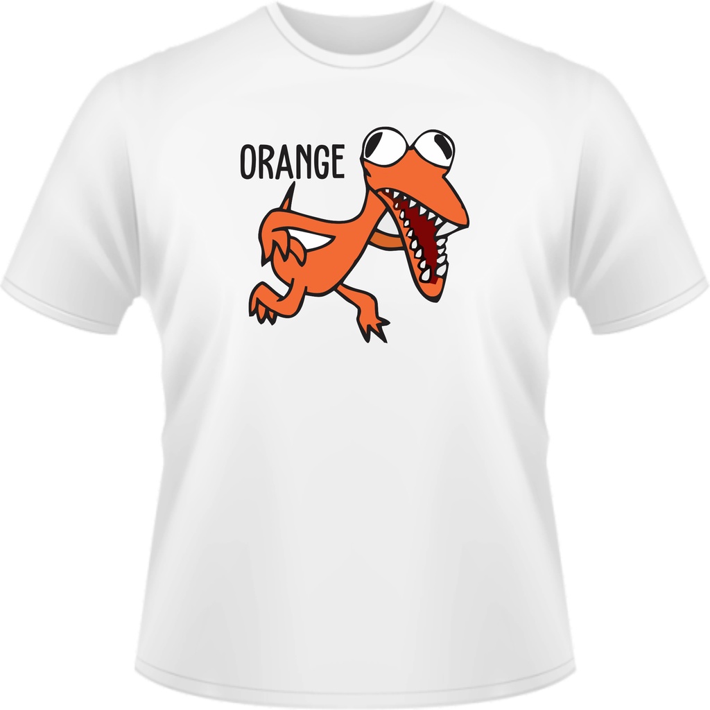 Camiseta Rainbow Friends Orange Laranja Personalizada