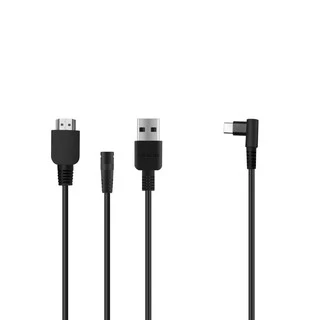 Cabo Huion 3 Em 1 CB01 Para Monitor De Desenho Kamvas Pro 16 & 13 12